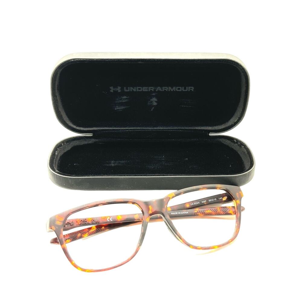 UNDER ARMOUR UA 5024 N9P MATT HAVANA EYEGLASS FRAMES 55-15-140
